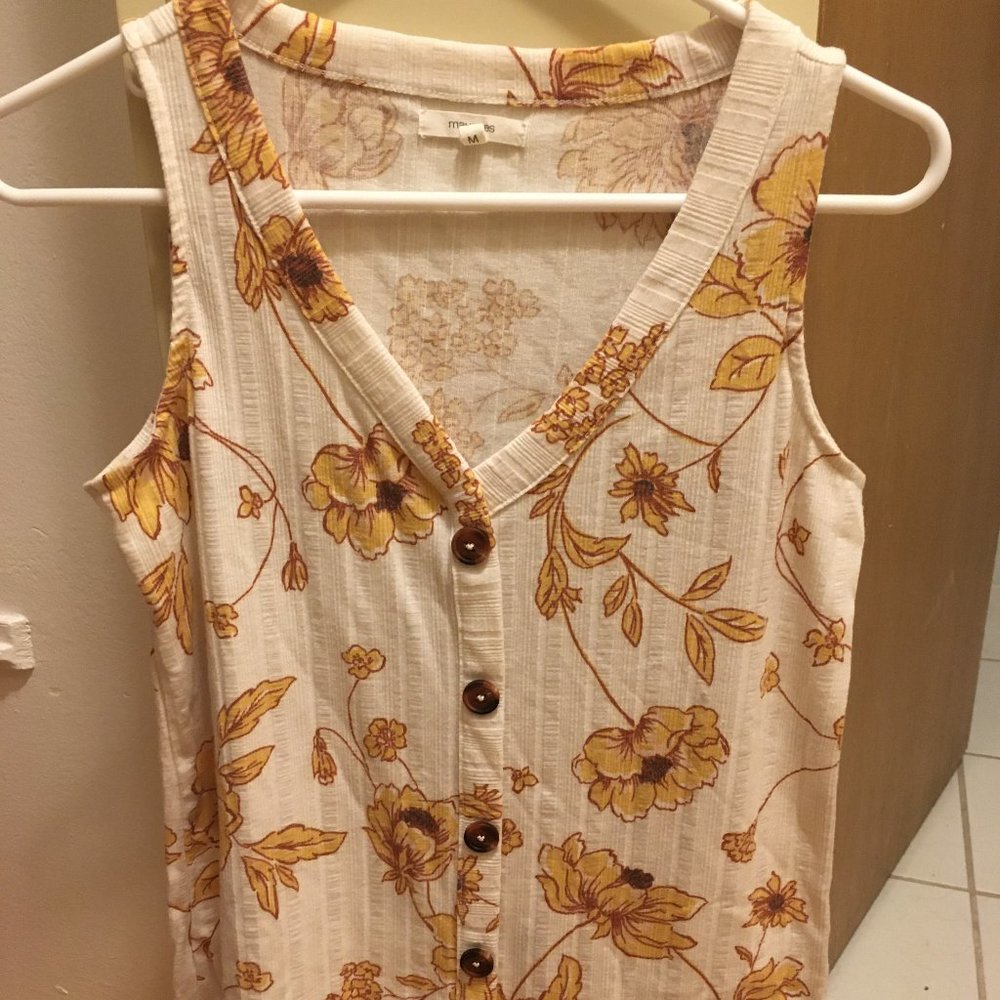 Maurices Floral Print Tank Top